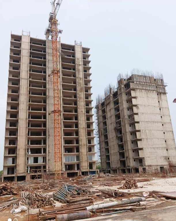  the ananta aspire Block A Construction Status Sept 24