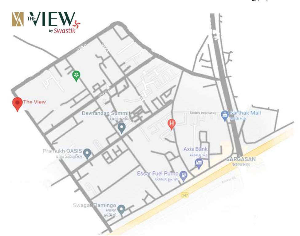  the view Location Plan