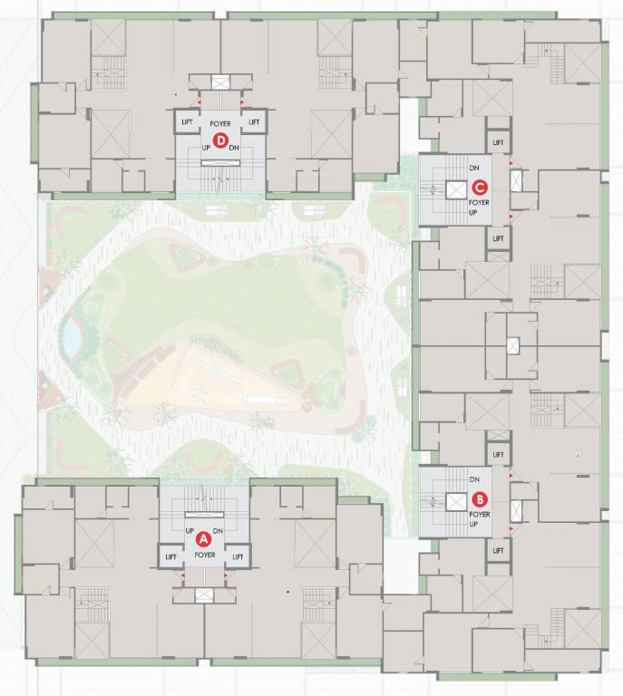  eminence 96 A To D Cluster Plan for 12th Floor