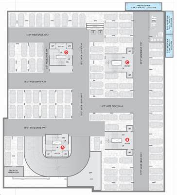 eminence-96 Basement 1 Cluster Plan