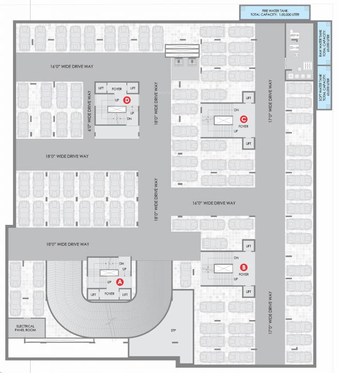  eminence 96 Basement 1 Cluster Plan