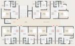  ashtavinayak-elegance Block B Cluster Plan from 2nd to 7th Floor