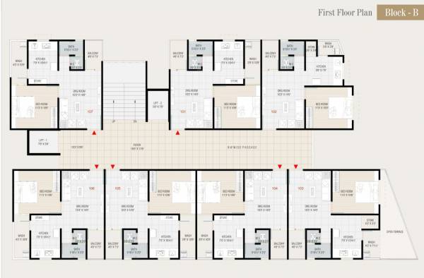  ashtavinayak-elegance-villa Cluster Plan