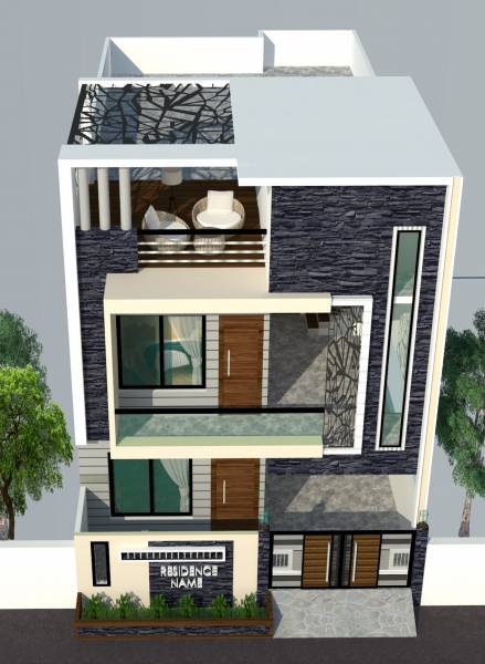  ghati-villa Elevation