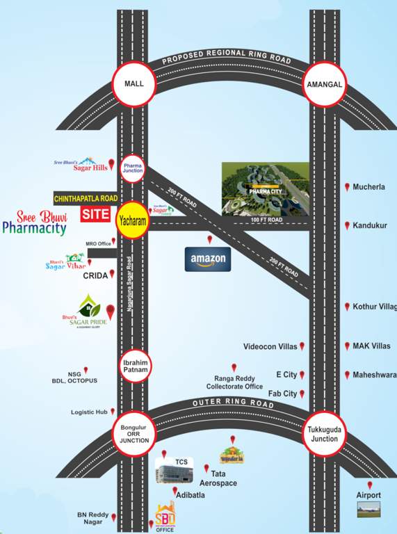  pharma city Location Plan