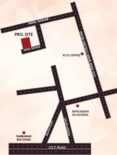  kaveri-gardenia Location Plan