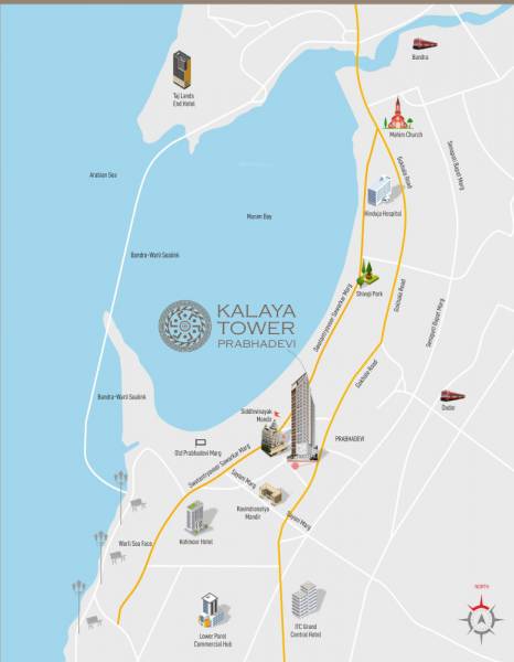  kalaya-tower Location Plan