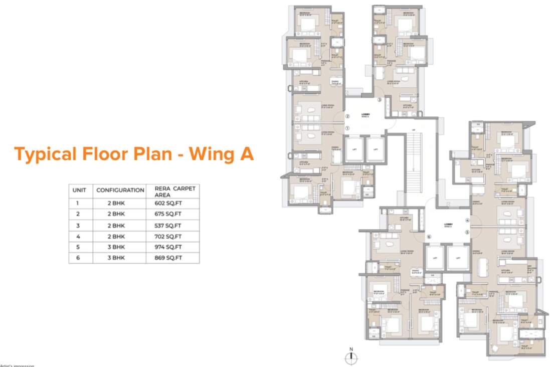  aspire Wing A Cluster Plan