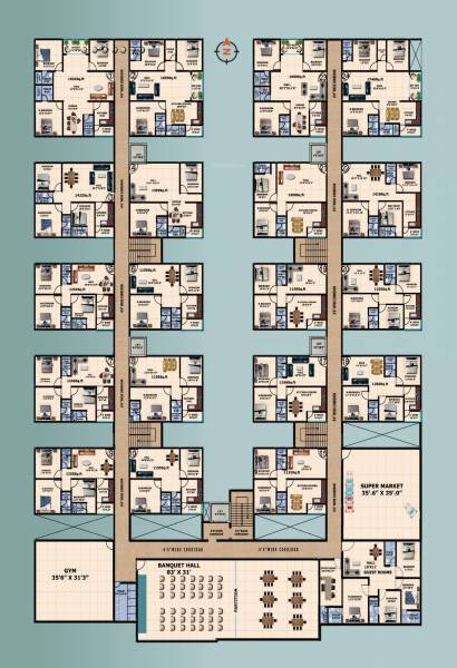  ts-heights TS Heights Cluster Plan For 1st Floor