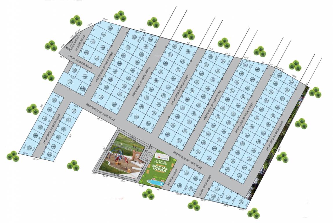  srl s nethra enclave Layout Plan