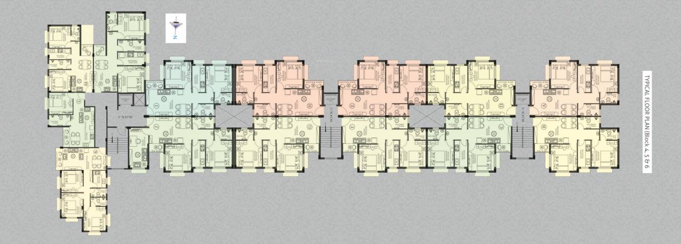  oxygen city Block 4 Cluster Plan