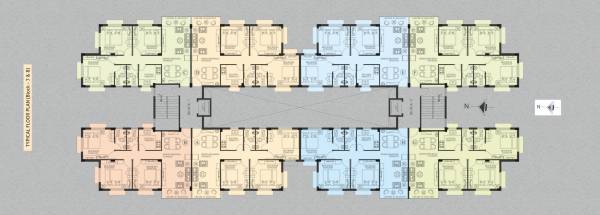  oxygen-city Block 7 Cluster Plan