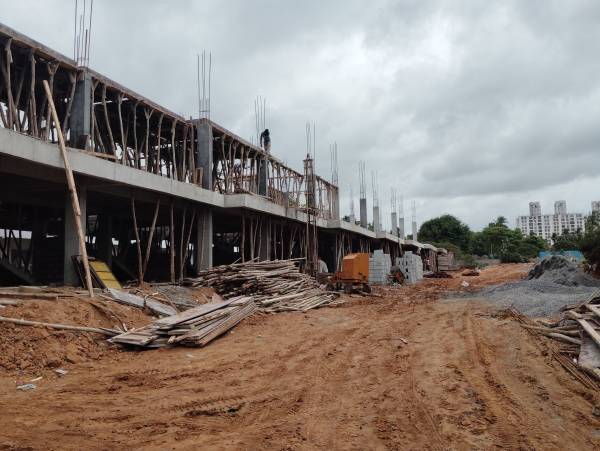  narayana-row-house Construction Status July-24