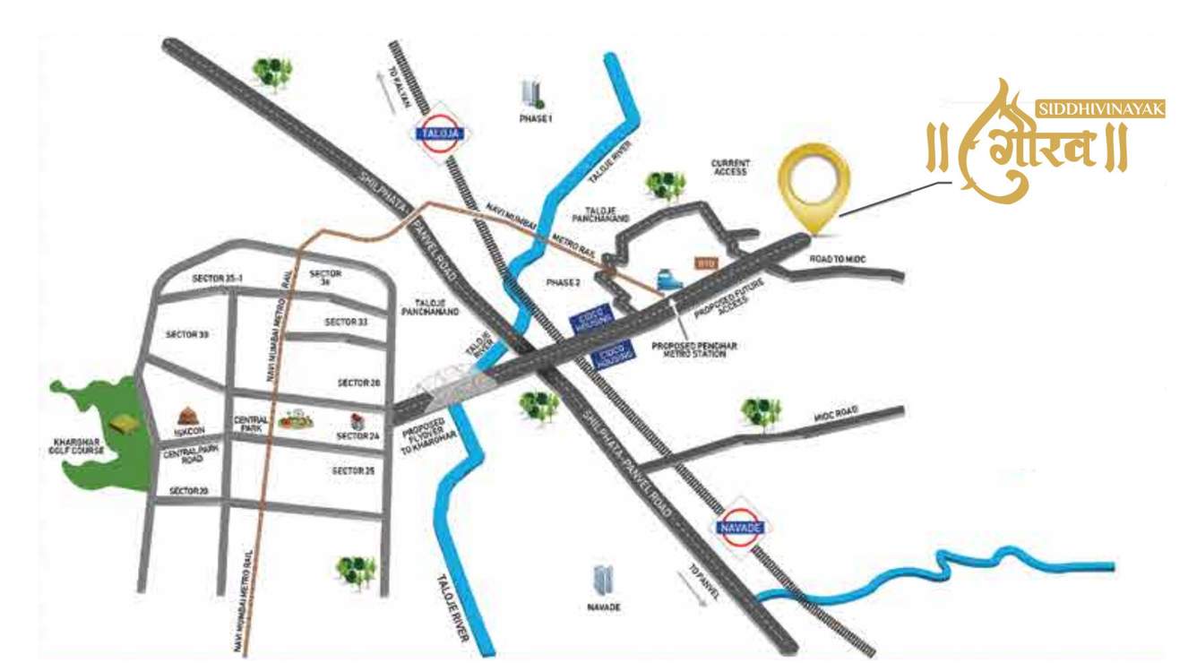  siddhivinayak gaurav Location Plan