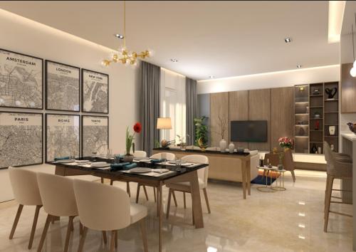  akhinta-residences Living Area