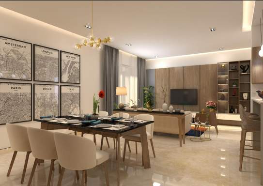 akhinta residences Living Area