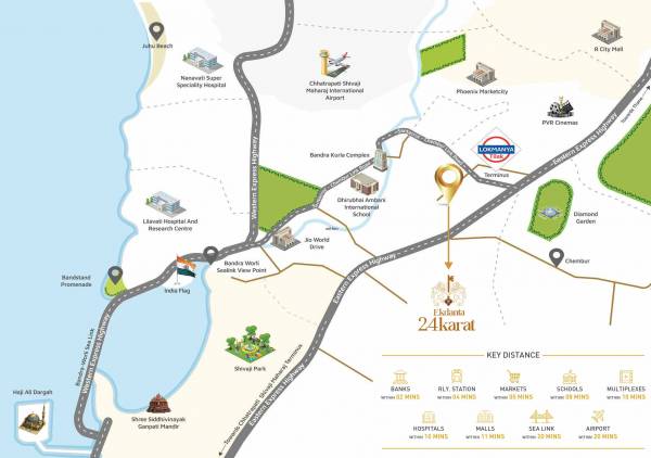  24-karat Location Plan