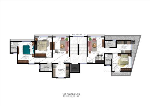  orion-grande Buildings 2 Cluster Plan for 1st Floor