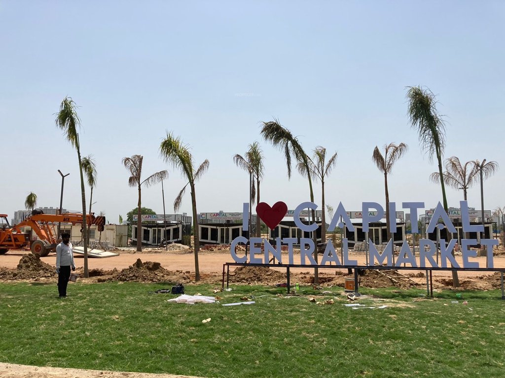 capital central market Construction Status June 22