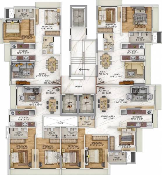  om-hansa-chsl Kamla Om Hansa CHSL Cluster Plan
