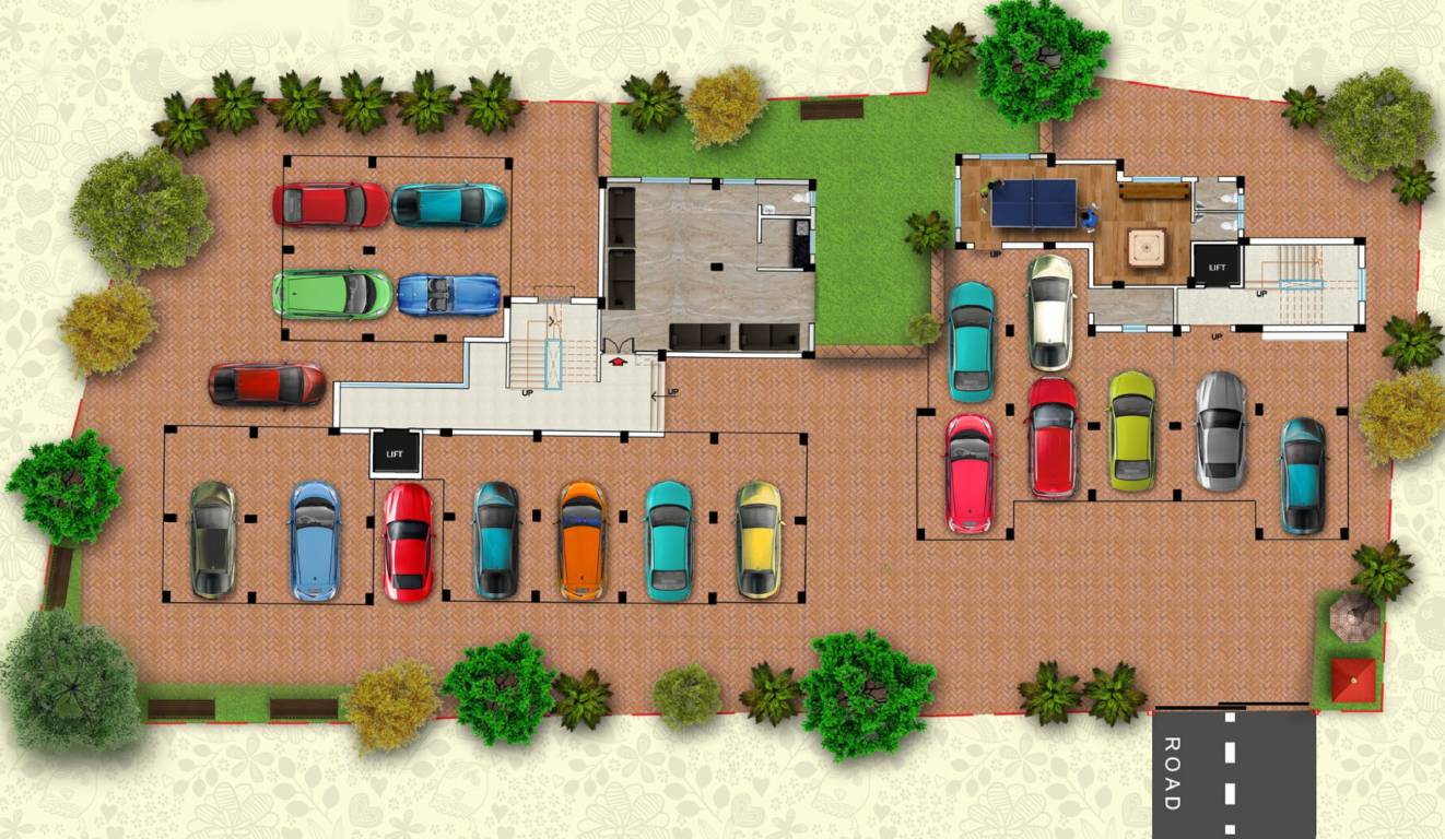  parnashree Tower 1 Cluster Plan