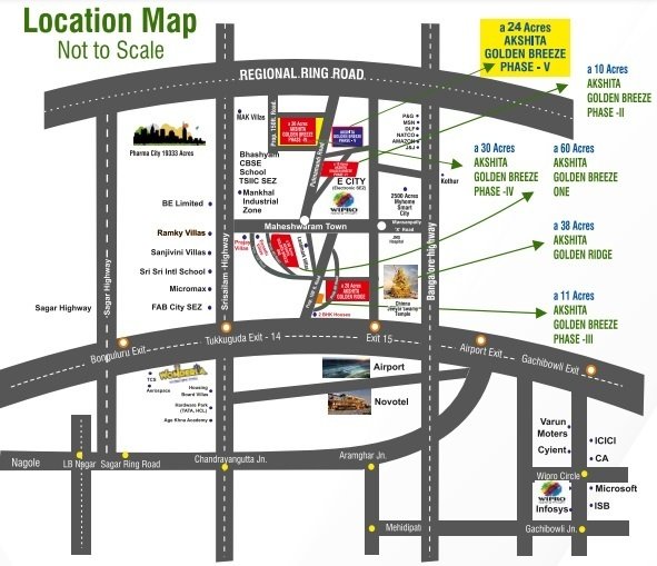  golden breeze 5 Location Plan