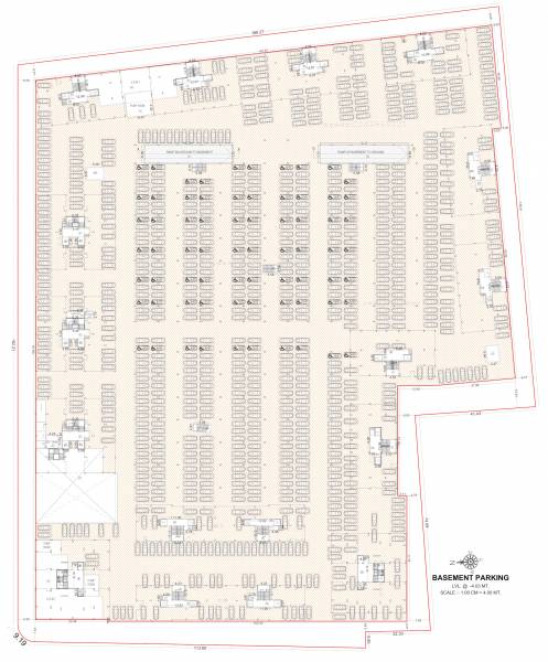  hebitat Block A - Block Q Basement Cluster Plan