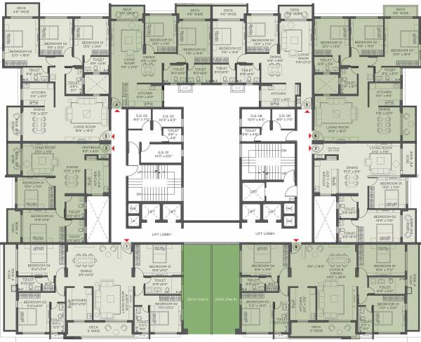 Utopia Cluster Plan For 1st Floor utopia Utopia Cluster Plan For 1st Floor