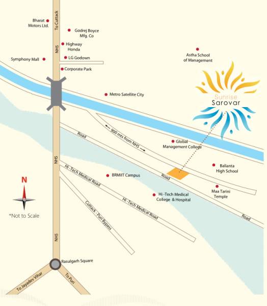 Location Plan sarovar Location Plan