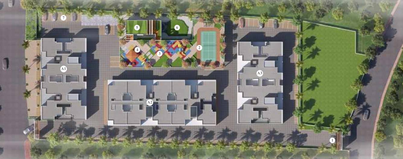  green park plot 1 Elevation