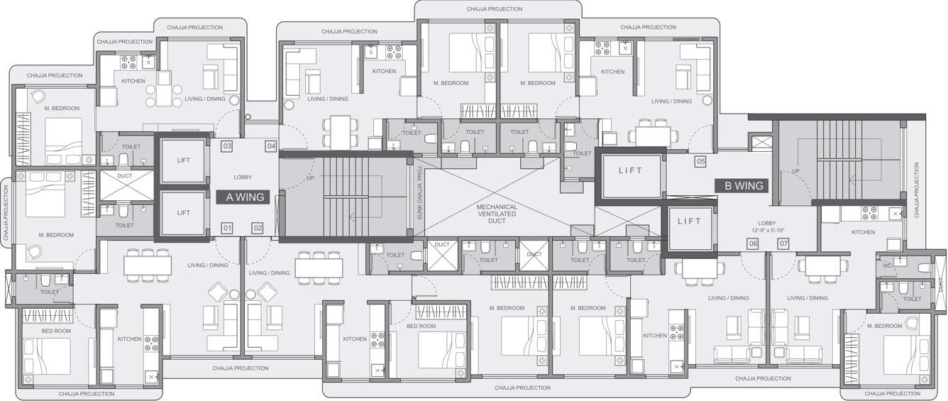  rajendra nagar swagat chsl Rajendra Nagar Swagat CHSL Cluster Plan