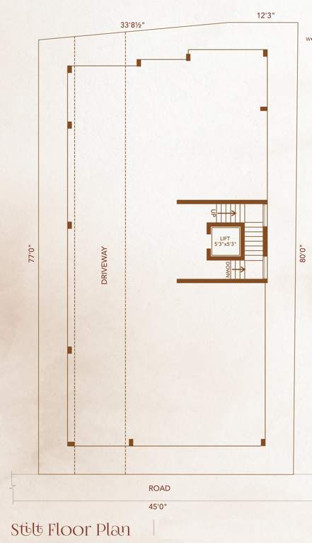  sri srinivasa flats Sri Srinivasa Flats Cluster Plan For Ground Floor