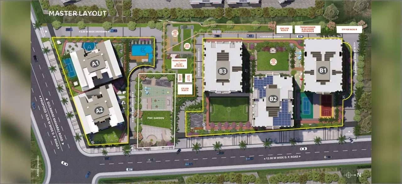  erandwane central building b2 phase 3 Master Plan