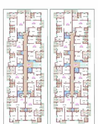  arputha Block A, B & C Cluster Plan from 1st to 4th Floor