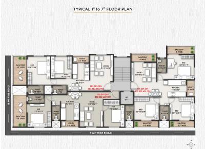  daksh-bliss Daksh Bliss Cluster Plan