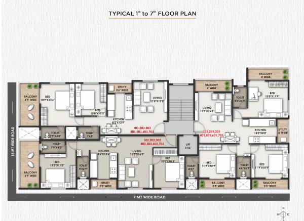  daksh-bliss Daksh Bliss Cluster Plan