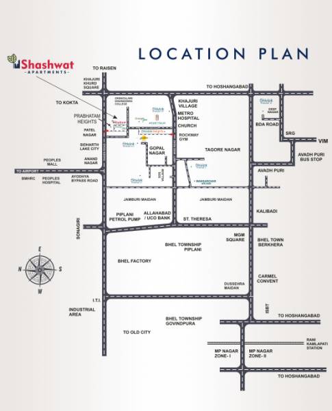  shashwat-apartments Location Plan