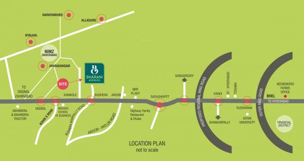  bharani-avenues Location Plan