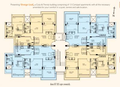  orange-leaf Cluster Plan
