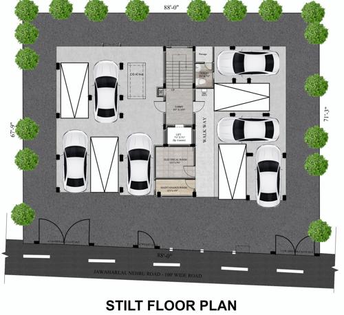 kalpataru Kalpataru Stilt Cluster Plan