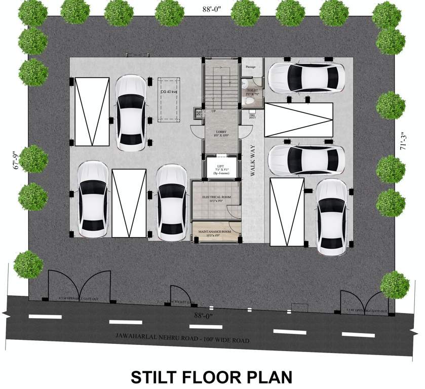  kalpataru Kalpataru Stilt Cluster Plan