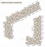  aquene Block A, B, C, D, And E Cluster Plan from 4th to 8th Floor