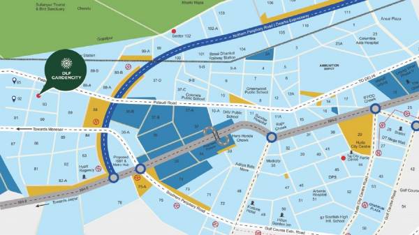  gardencity-enclave Location Plan