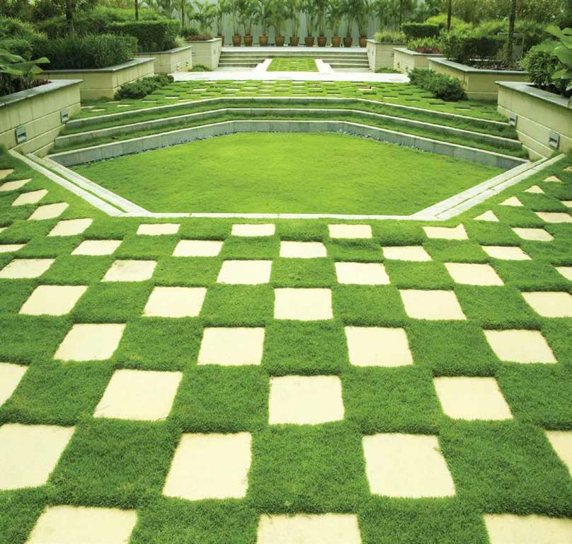 super city iii Landscape Garden and Tree Planting