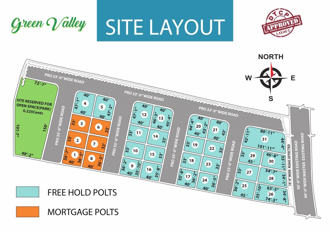  green valley Layout Plan