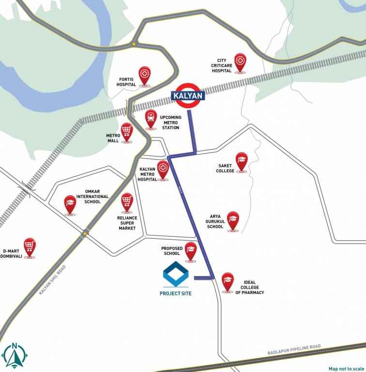  kohinoor eden b2 Location Plan