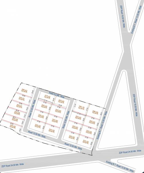  vrindavan-farms Layout Plan