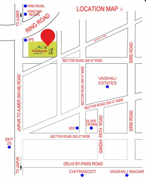  vrindavan-farms Location Plan