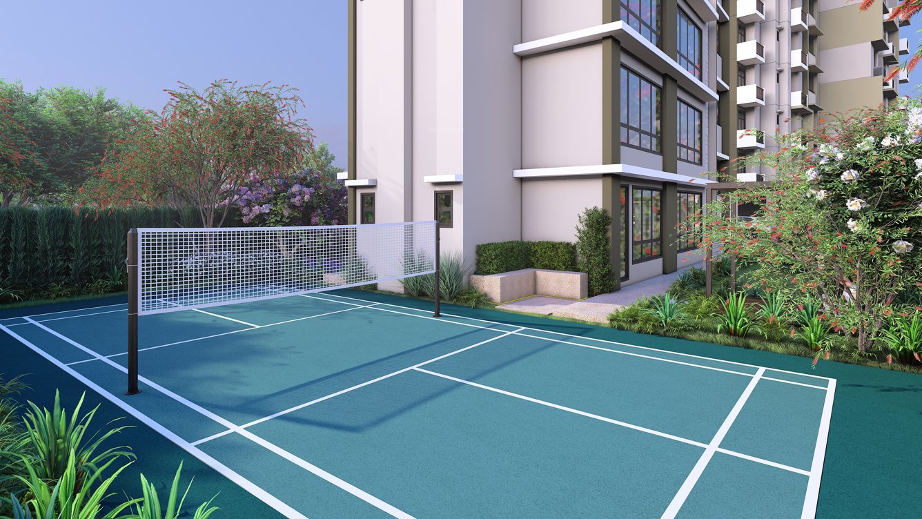 aadharshila phase 1 Badminton Court