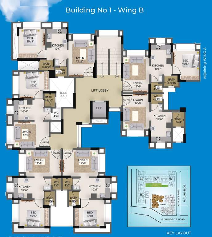  vishwa nagri building no 1 Vishwa Nagri Building No 1 Cluster Plan